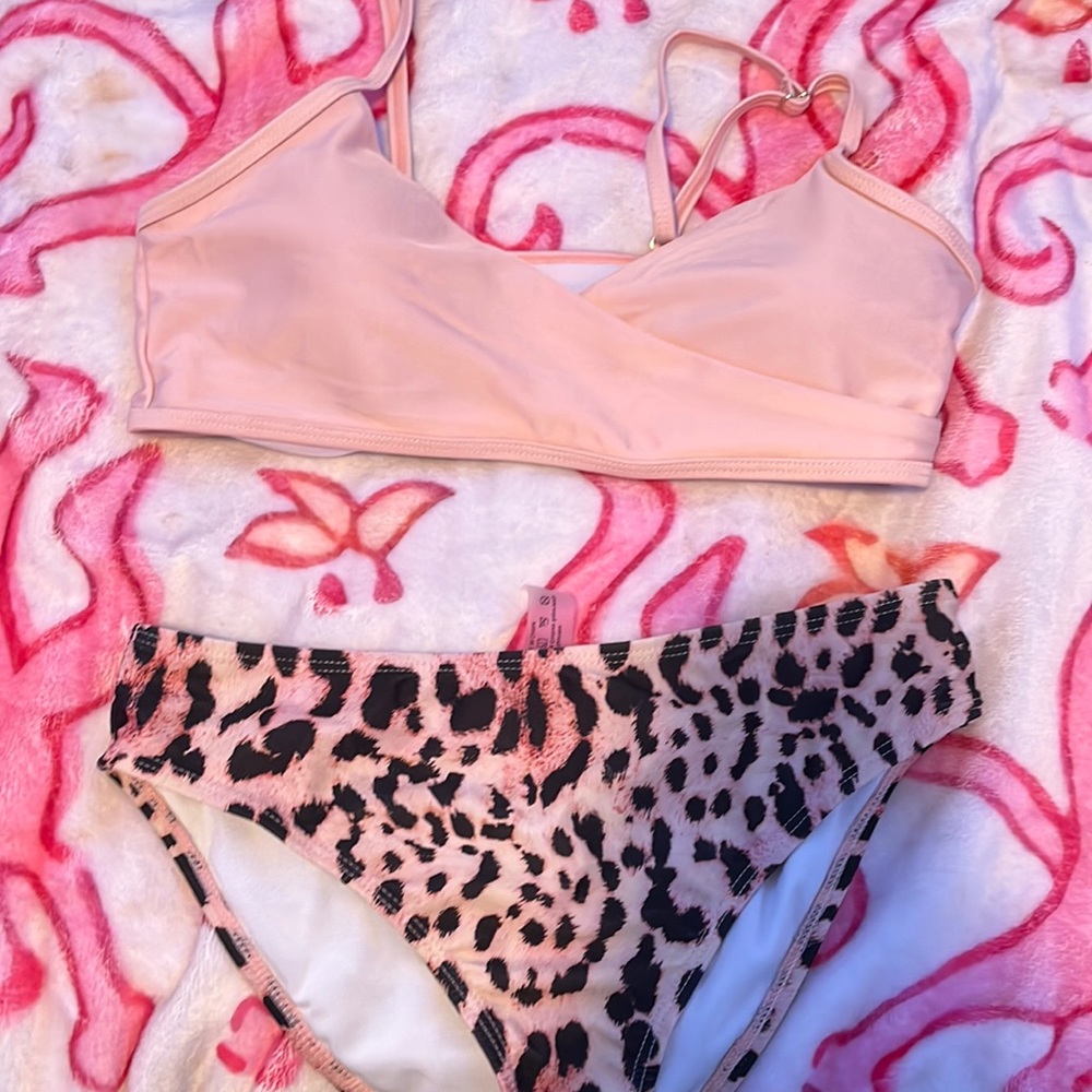 SHEIN bikini cheetah